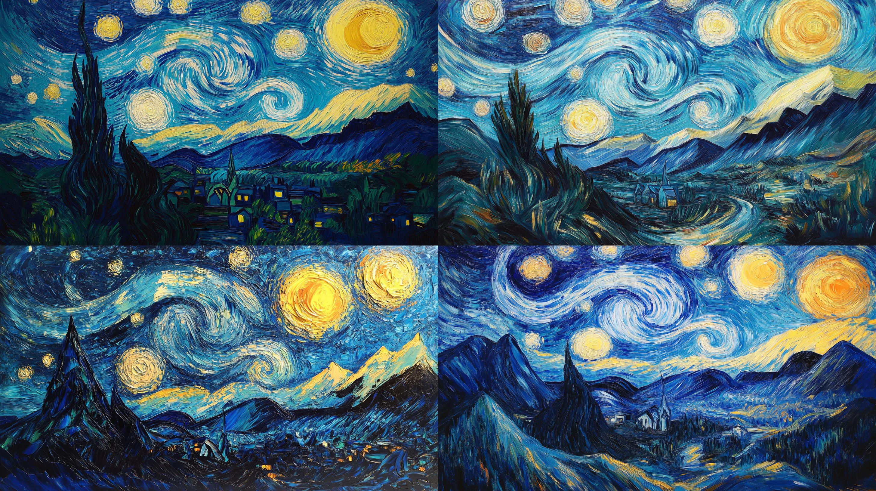梵高星空风格